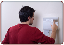 Alarm Systems - Solihull, West Midlands - Aces Security & Electrical - testing the system